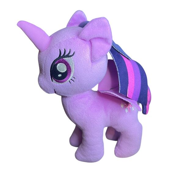 My Little Pony Purple Twilight Sparkle 2016 Hasbro 9” Plush Stuffed Animal - Picture 1 of 10